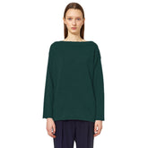 Alpha Studio Green Silk Sweater -   -  Alpha Studio.